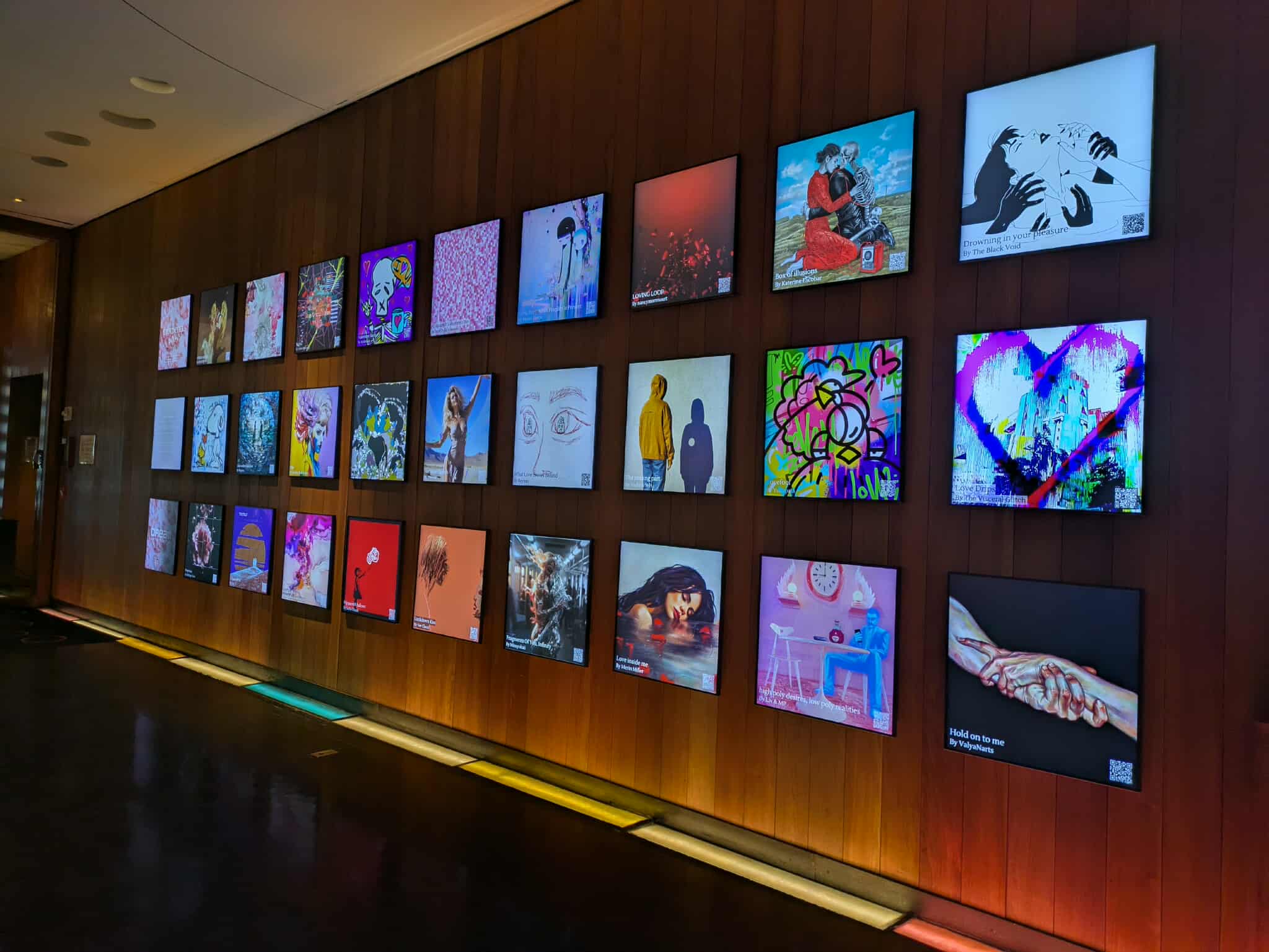 Moments. Gallery installation view